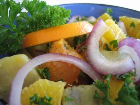 Citrus Classic Kumara Salad
